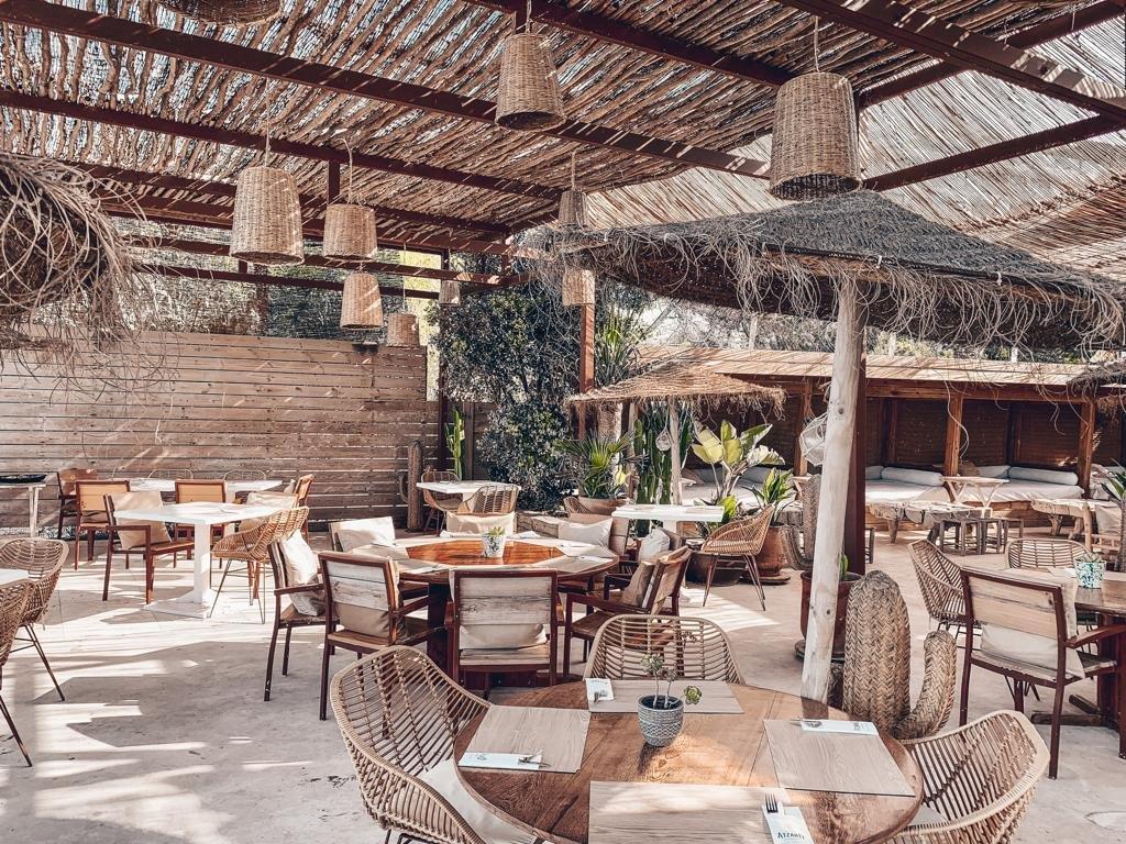 Atzaro Beach Restaurant Ibiza Boho