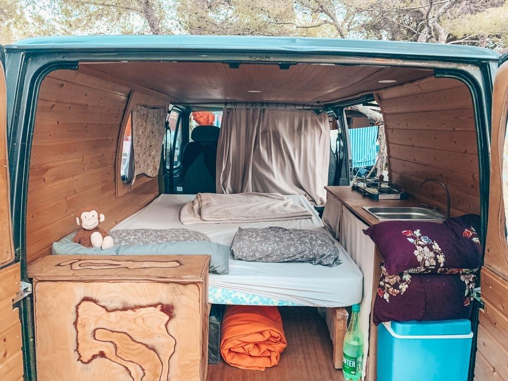 Camping Cala Nova Ibiza Campervan