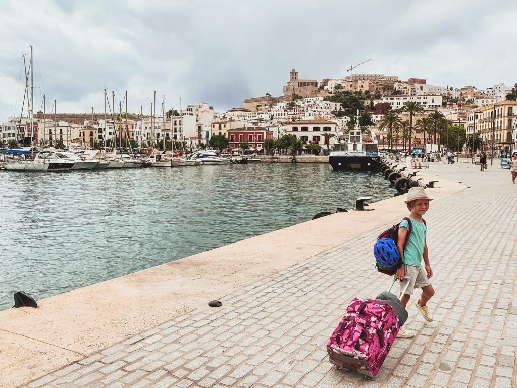 Ibiza Stadt Hafen Boho