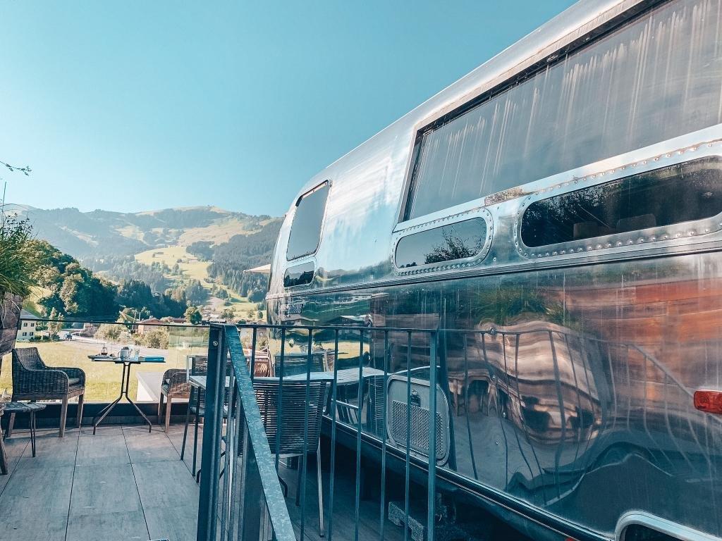 SEPP Alpine Boutique Hotel Adults Only Dachterasse Airstream Ruheraum