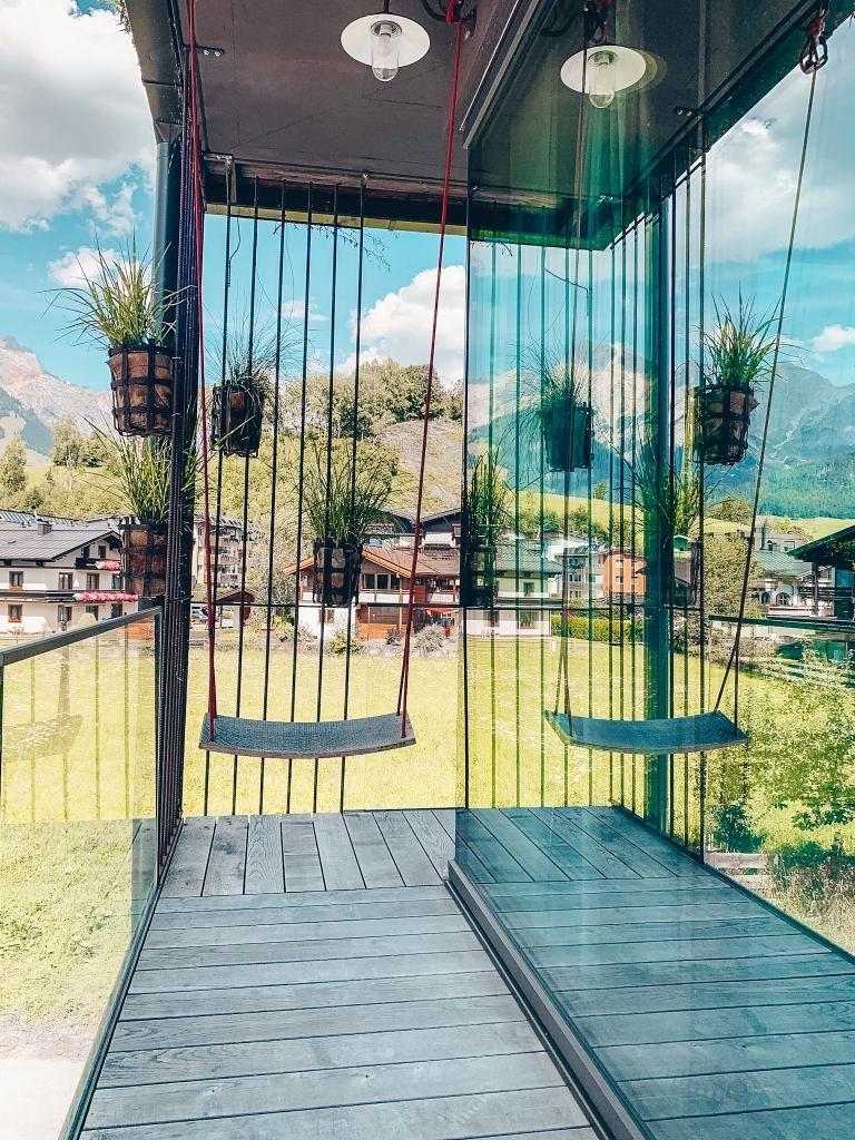 SEPP Alpine Boutique Hotel Adults Only Schaukel Balkon