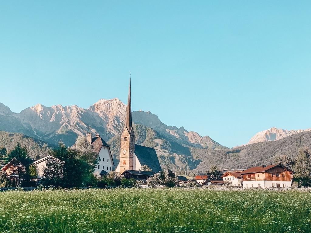Maria Alm am steinernen Meer Dorfansicht