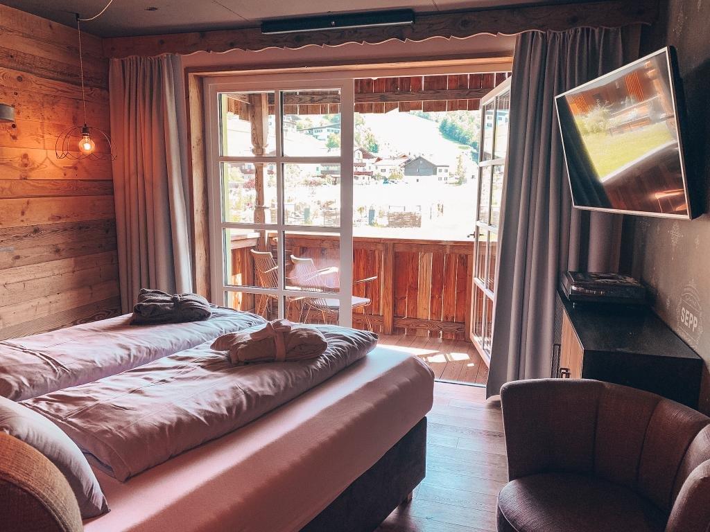 SEPP Alpine Boutique Hotel Adults Only Zimmer