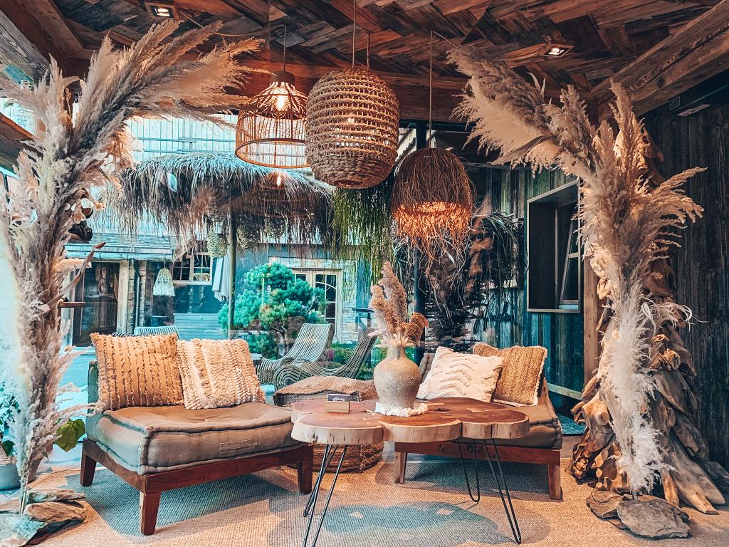 Boho Hotel Jufenalm sofa