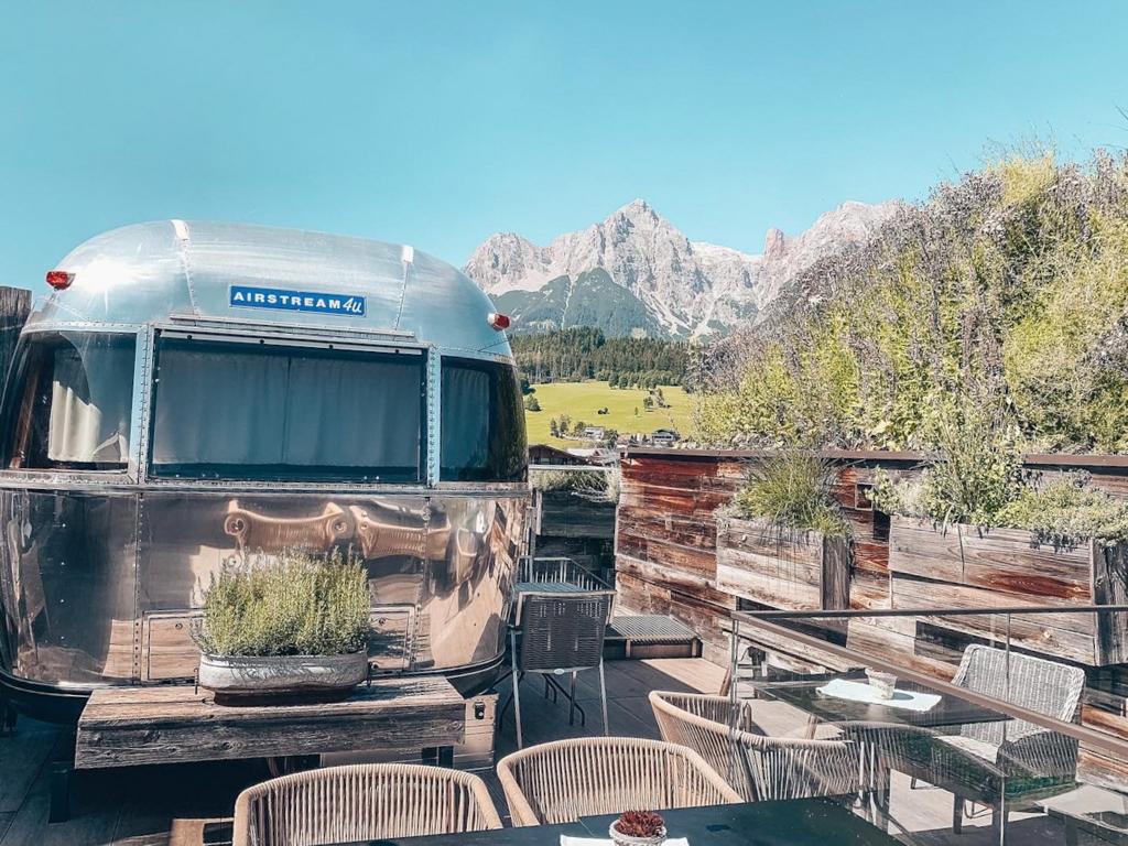 SEPP Alpine Boutique Hotel Adults Only Terasse Airstream