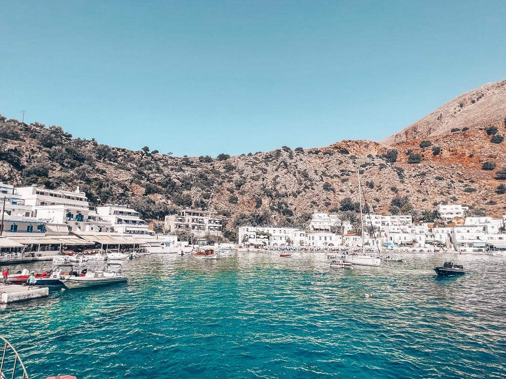Loutro Kreta Bucht Dorf