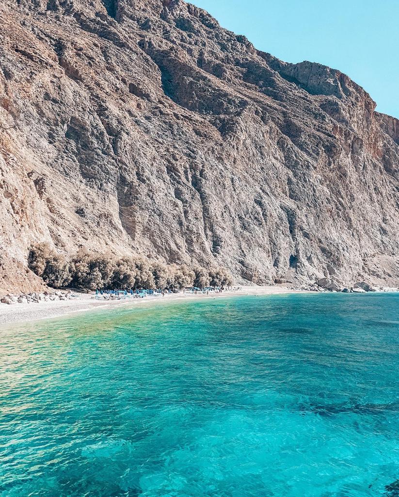 Sweetwater Beach Kreta Bucht Meer