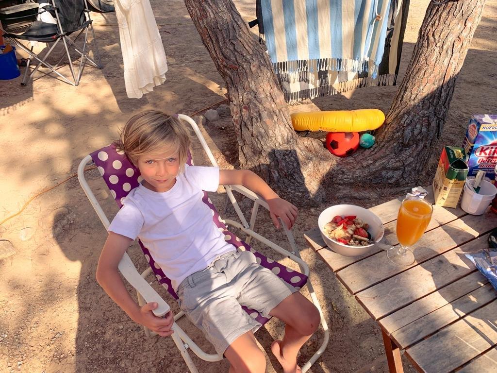 Camping Cala Nova Ibiza Frühstück