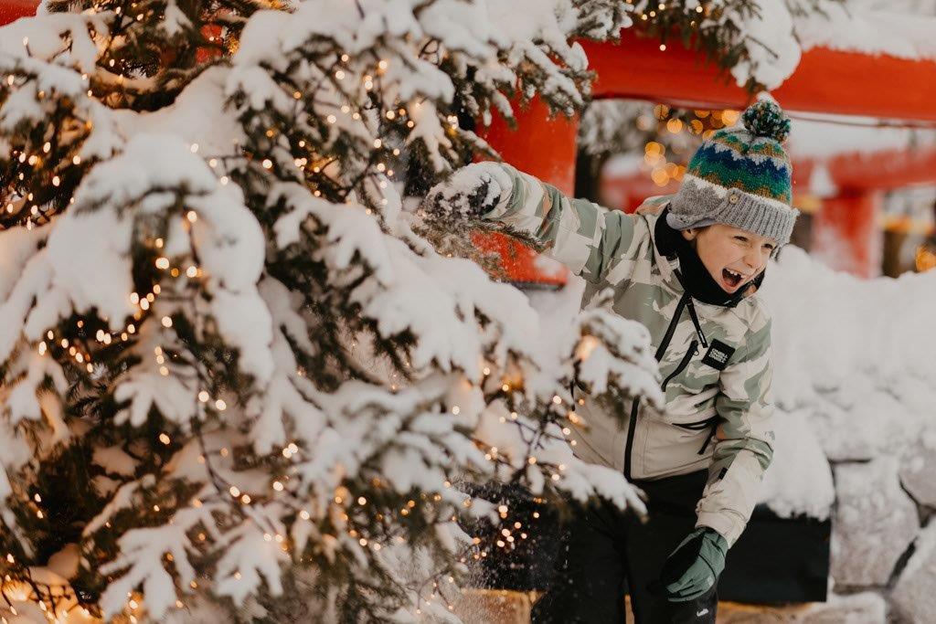Lappland Winterzauber Weihnachtsmanndorf