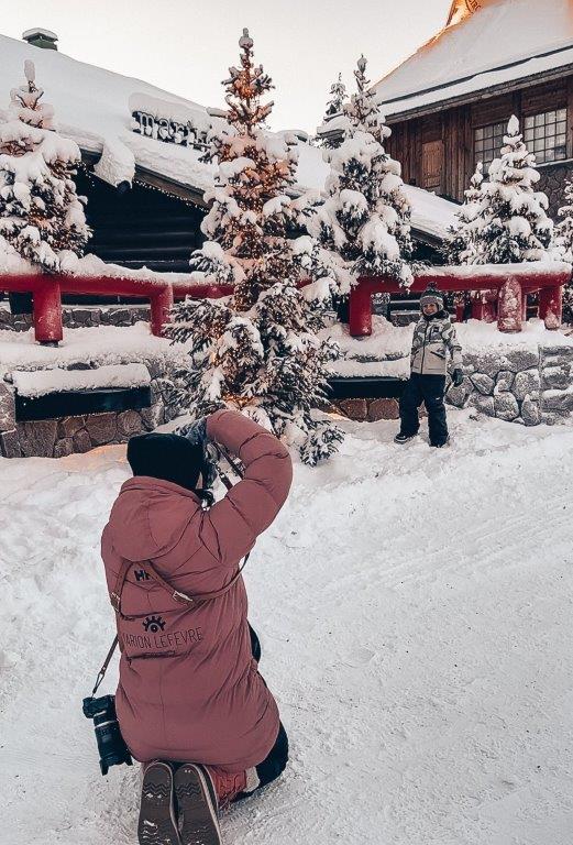 Lappland Winterzauber Weihnachtsmanndorf