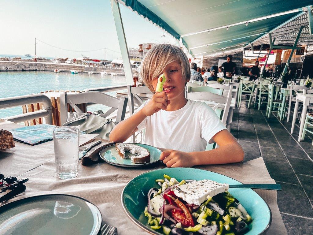 Samaria by the Sea - Chora Sfakion Kreta Crete Restaurant