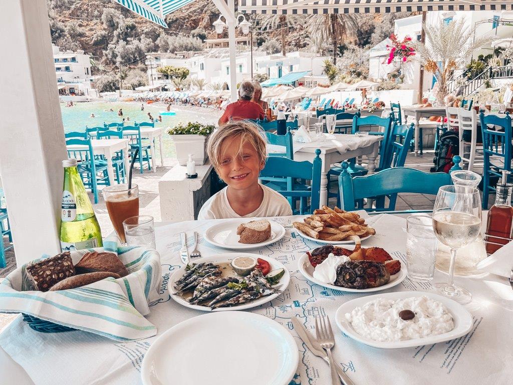 Ilios Restaurant - Loutro Kreta Crete