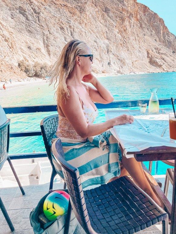 Glyka Nera Taverna - Sweetwater Beach PKreta Crete Restaurants