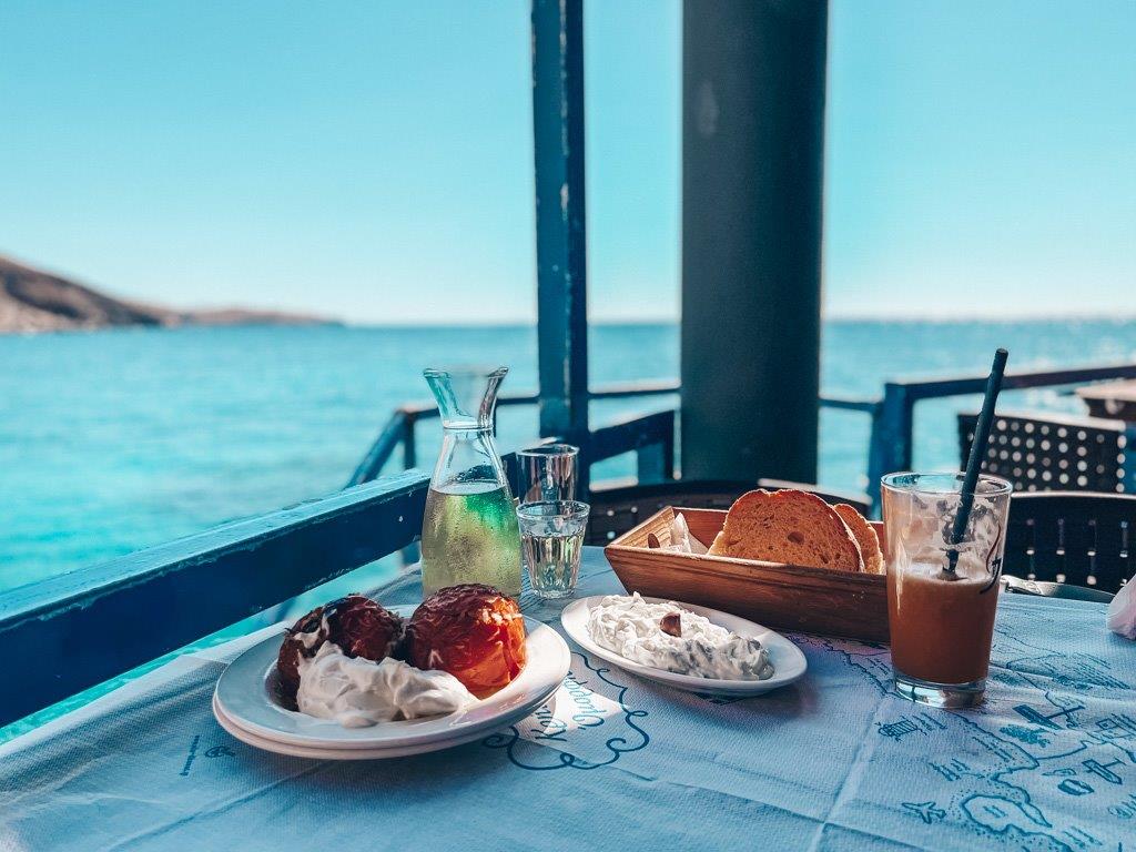 Glyka Nera Taverna - Sweetwater Beach PKreta Crete Restaurants