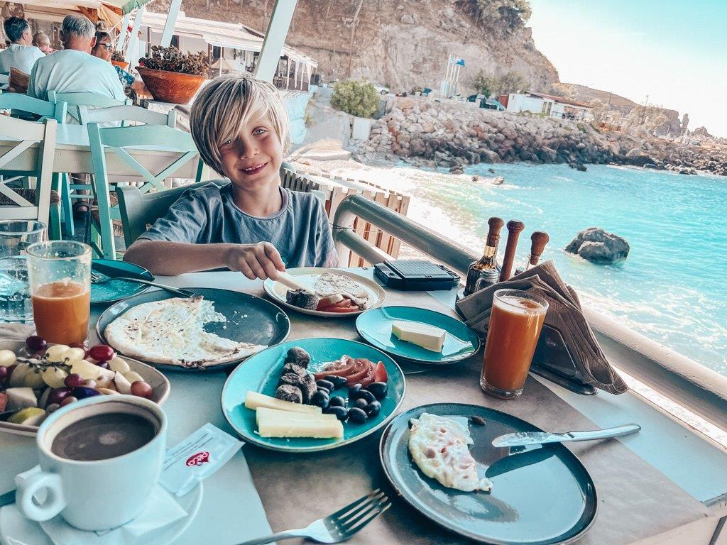 Samaria by the Sea - Chora Sfakion Kreta Crete Restaurant