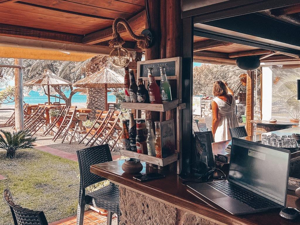 Karolos Bar und Miligolf - Agia Galini Restaurant Kreta Crete