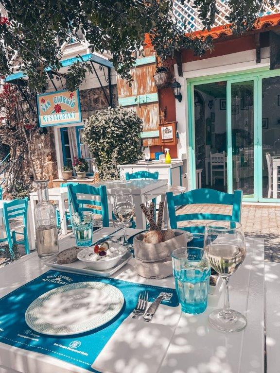 Restaurants Kreta Malia Altstadt Old Town San Georgio