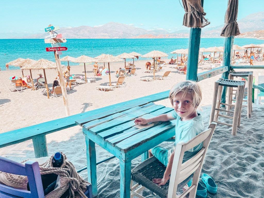 Bunga Bunga - Kommos Beach Kreta Crete Restaurant