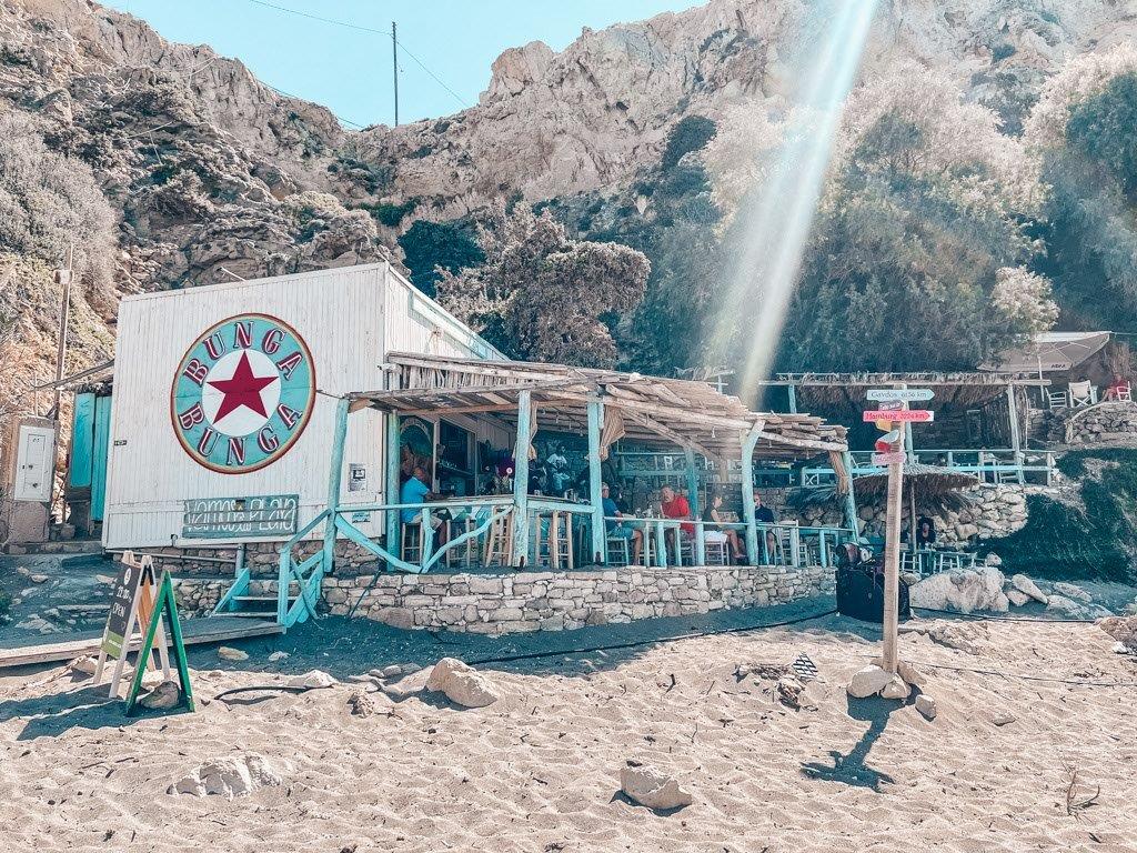 Bunga Bunga - Kommos Beach Kreta Crete Restaurant