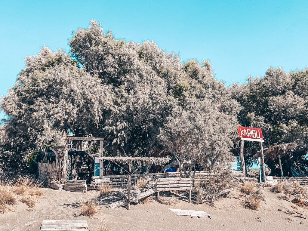Karibu Strand Bar - Kommos Beach Kreta Crete