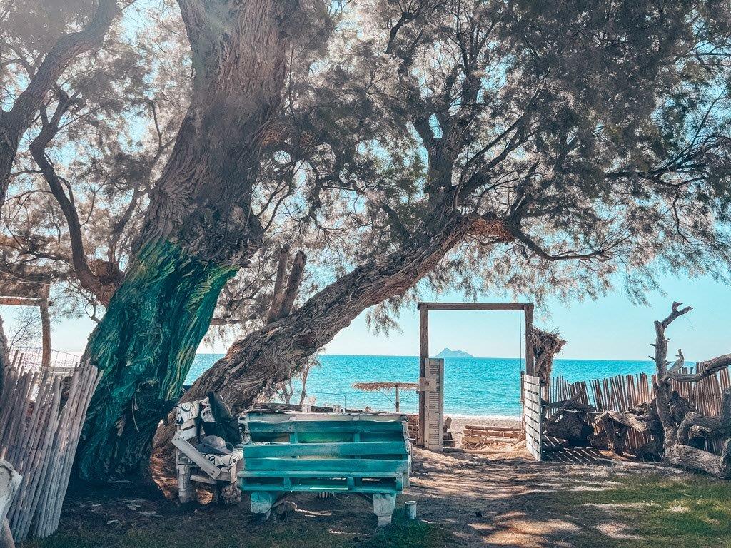 Karibu Strand Bar - Kommos Beach Kreta Crete