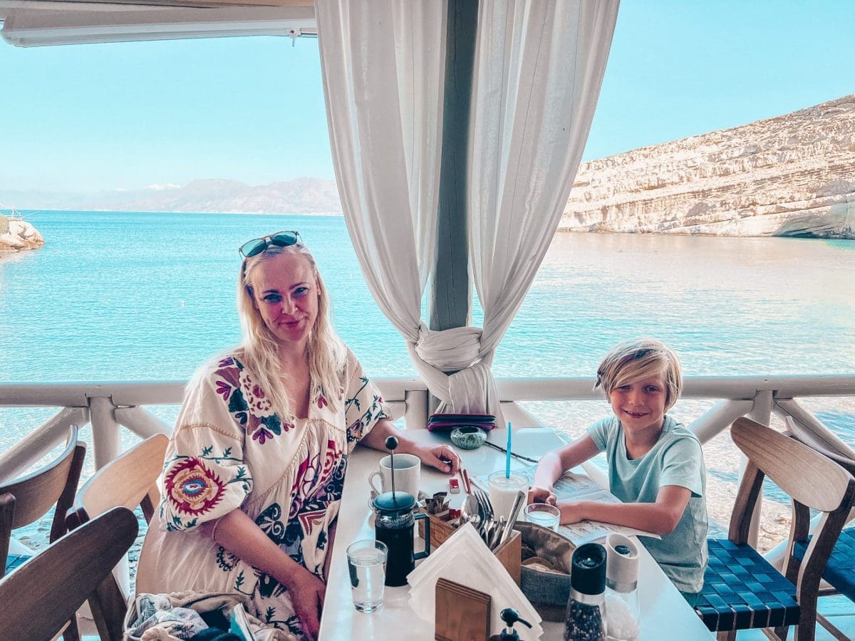 Port Side Bistro Café - Matala Restaurant Kreta Crete