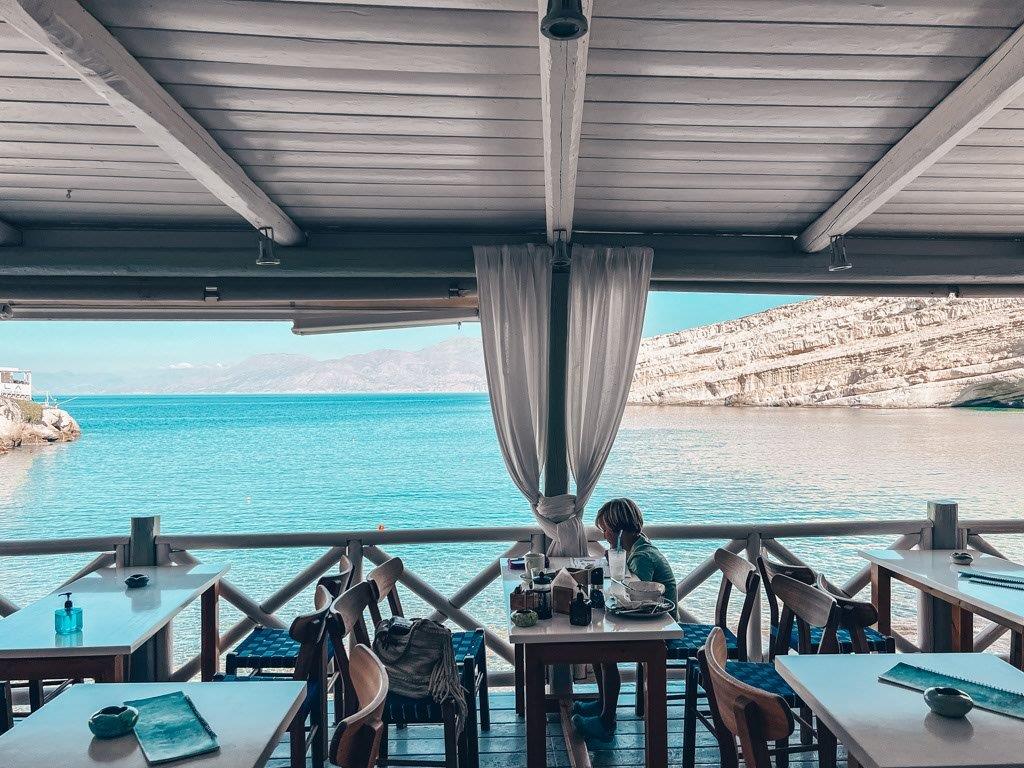 Port Side Bistro Café - Matala Restaurant Kreta Crete
