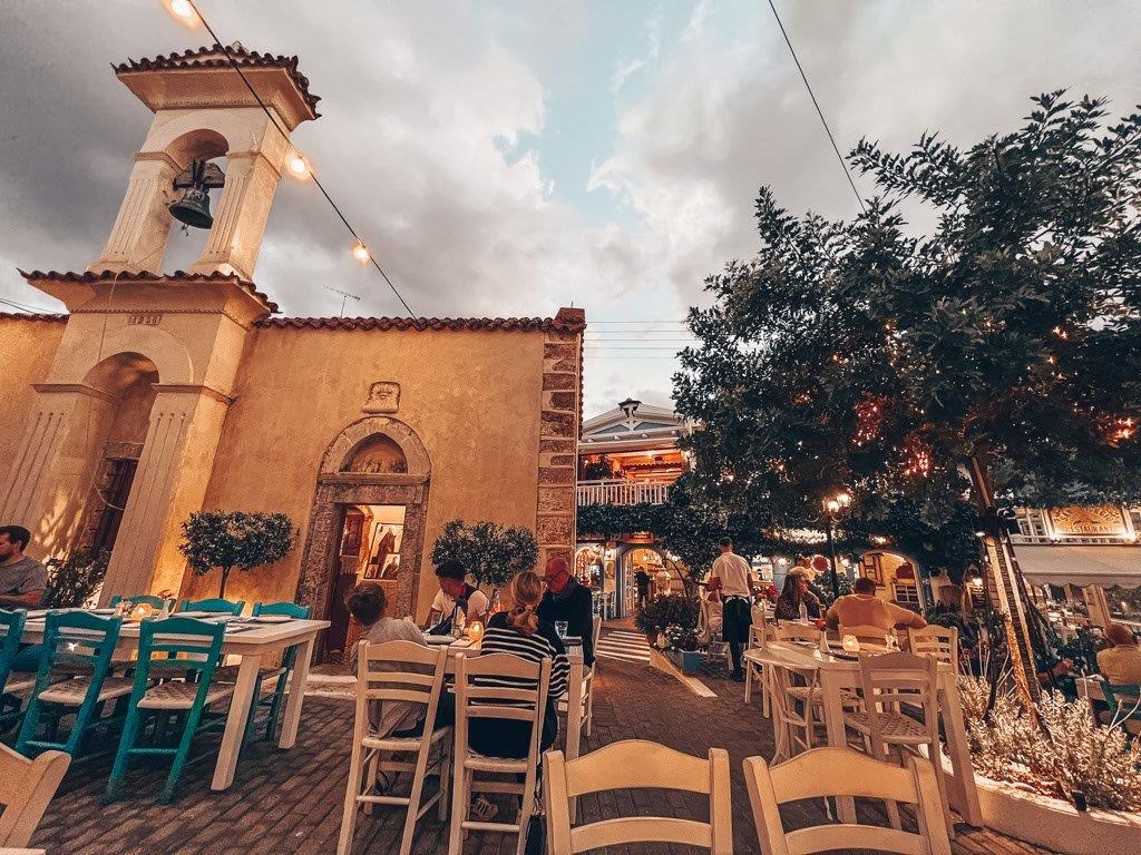 Restaurants Kreta Malia Altstadt Old Town San Georgio