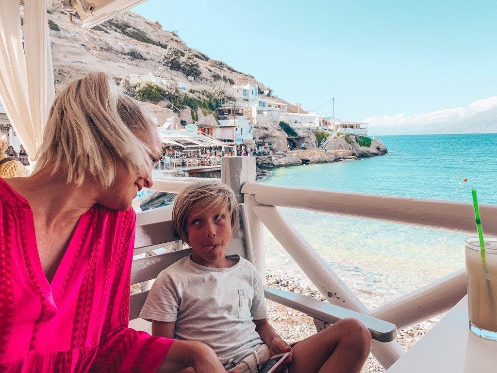 Port Side Bistro Café - Matala Restaurant Kreta Crete