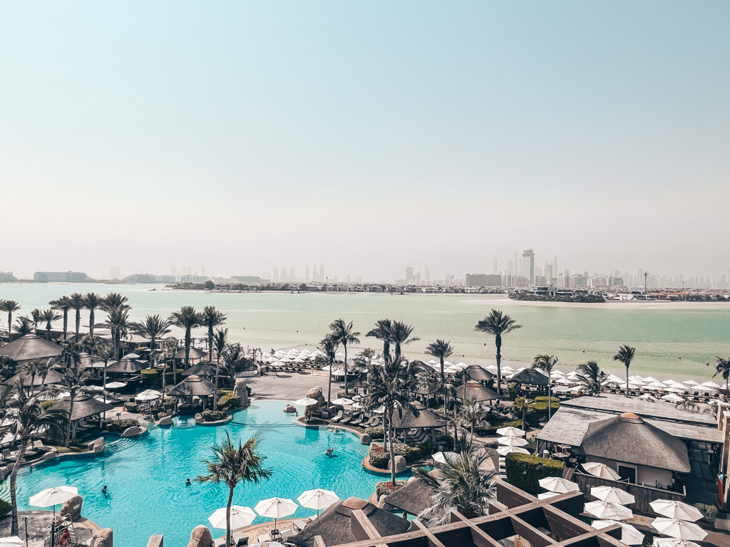 Dubai Strand Palme Palm Jumeirah 