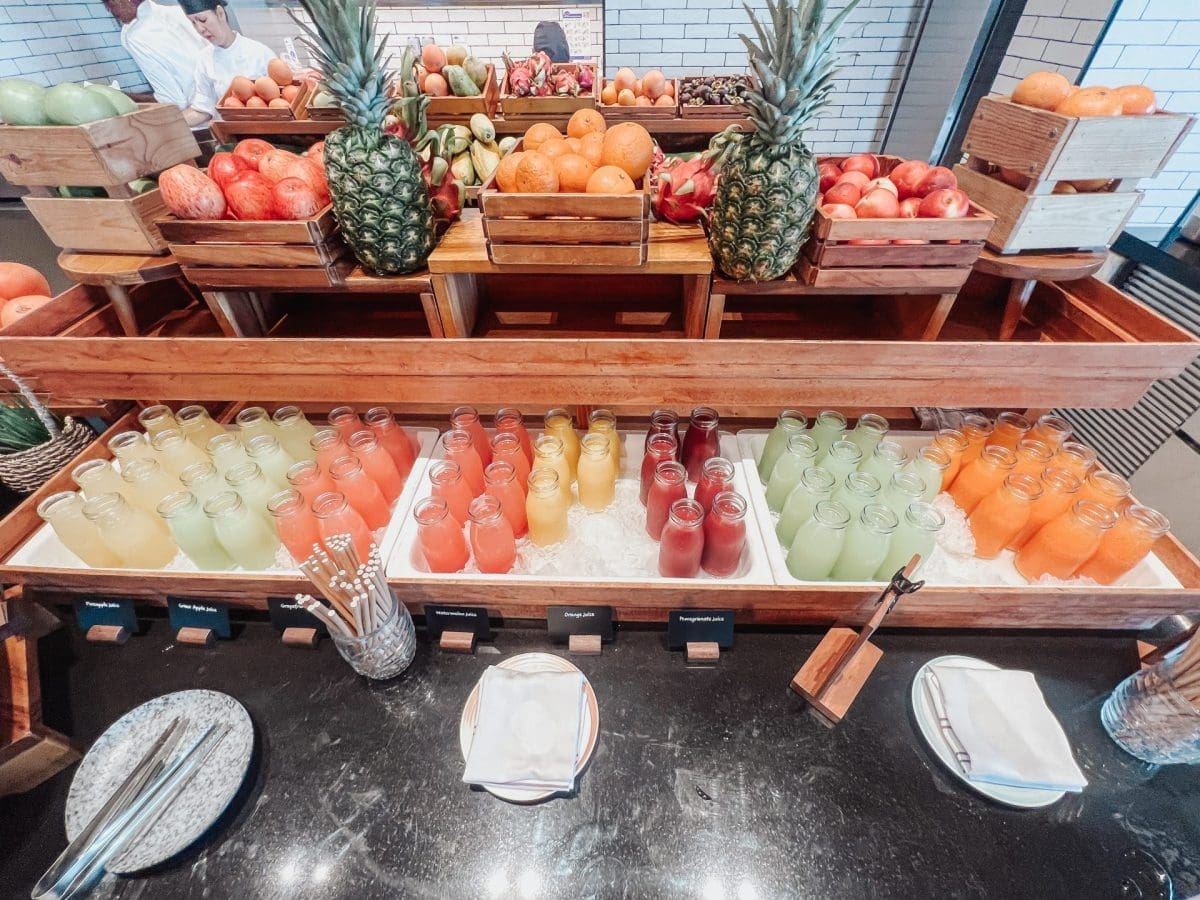 Dubai Mandarin Oriental Breakfast