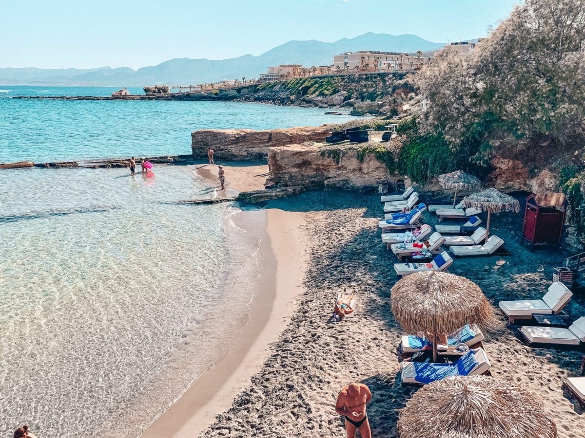 King Scorpio Beach Club - Hersonissos Restaurants Beach Bar Club Kreta