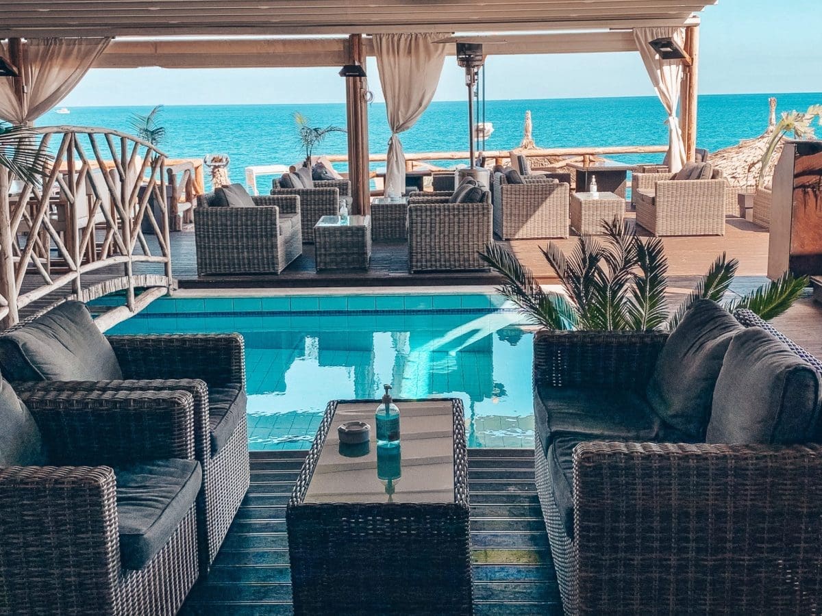 King Scorpio Beach Club - Hersonissos Restaurants Beach Bar Club Kreta