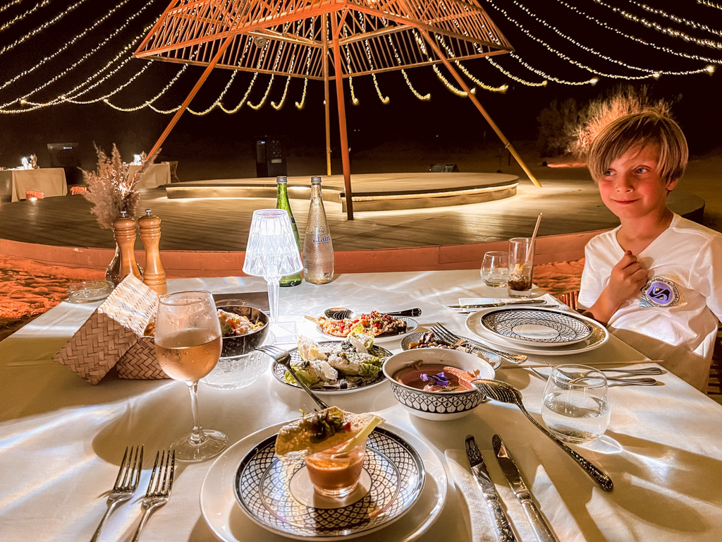 Sonara Camp Dubai Nara Dinner Experience