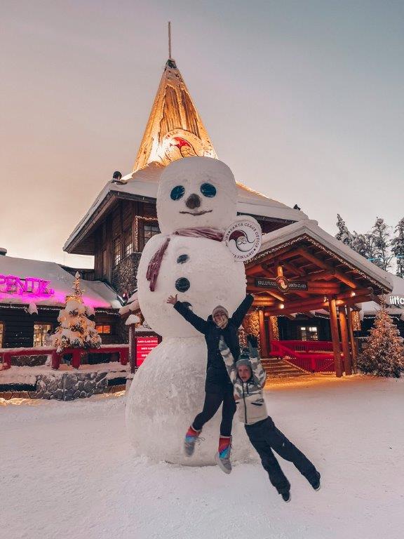 Santa Village Snowman Rovaniemi Weihnachtsmanndorf