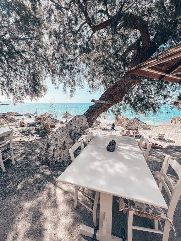 Taverna Vasilis - Little Triopetra Kreta Crete Restaurant