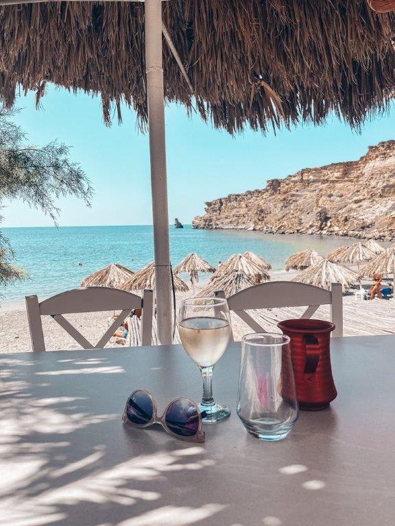 Taverna Vasilis - Little Triopetra Kreta Crete Restaurant