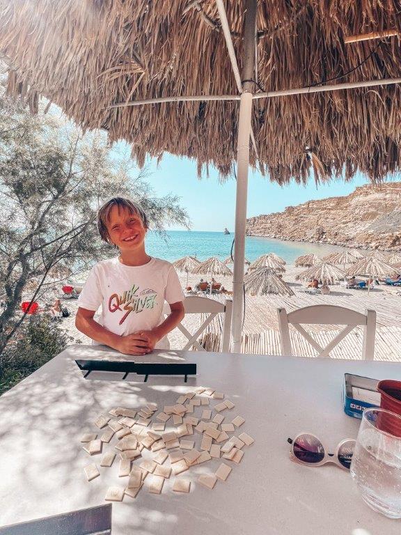 Taverna Vasilis - Little Triopetra Kreta Crete Restaurant