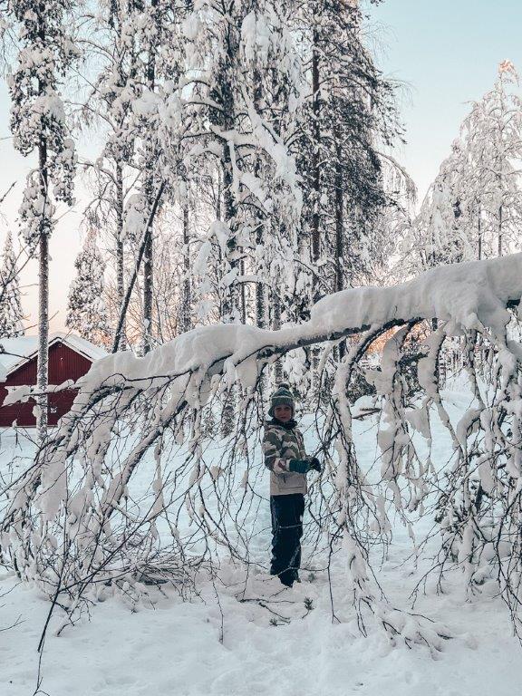Lappland Winterzauber Weihnachtsmanndorf
