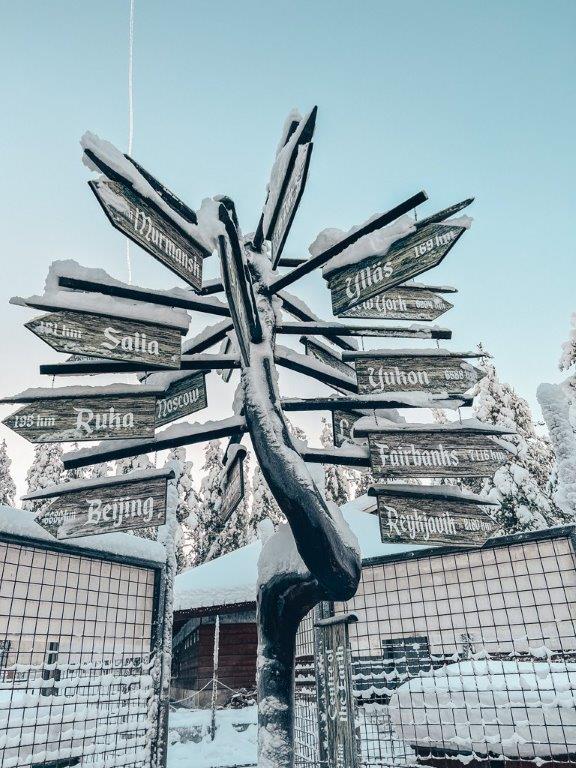 Lappland Rovaniemi Santa Claus Village Husky