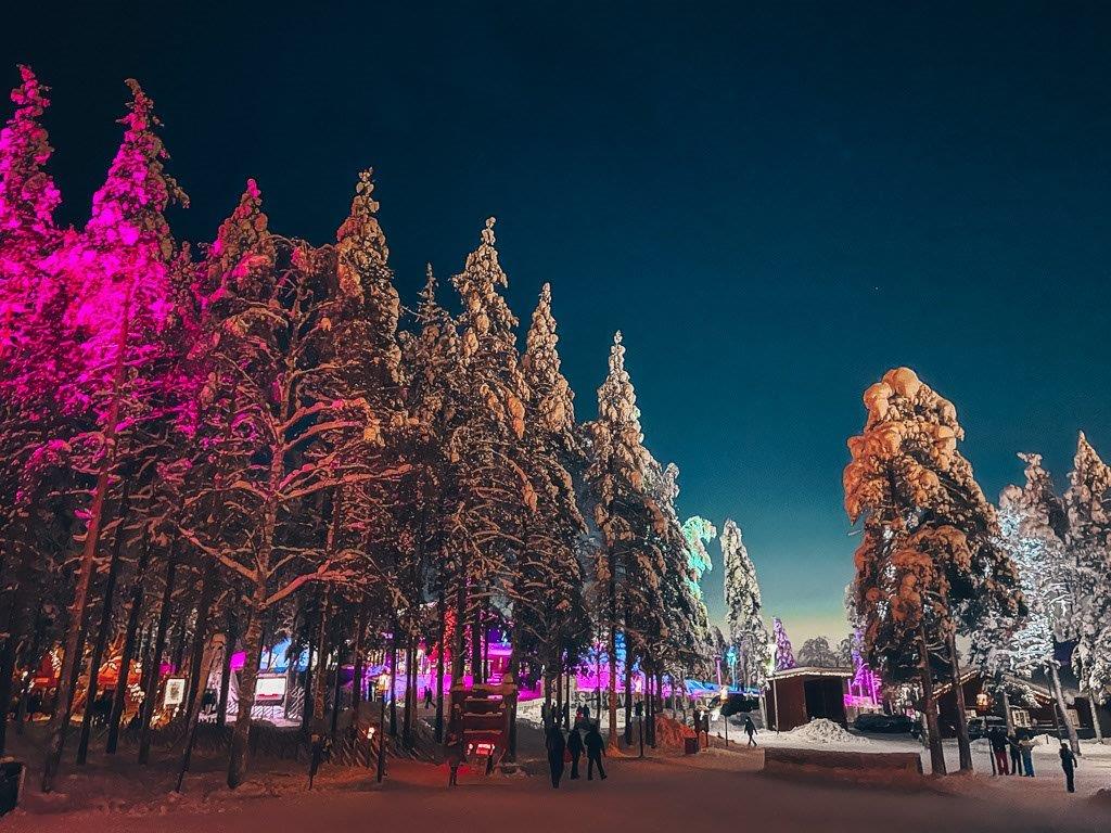 Lappland Rovaniemi Weihnachtsmanndorf Weihnachtsmann