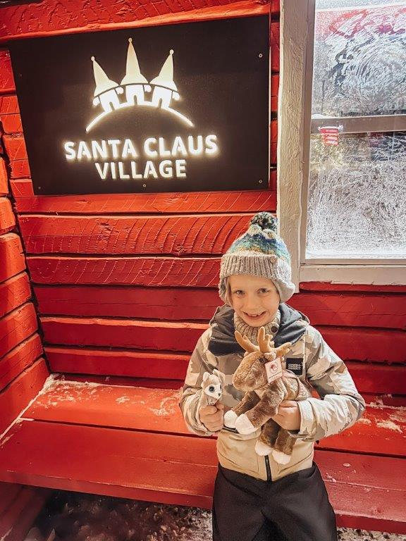 Lappland Rovaniemi Weihnachtsmanndorf Weihnachtsmann