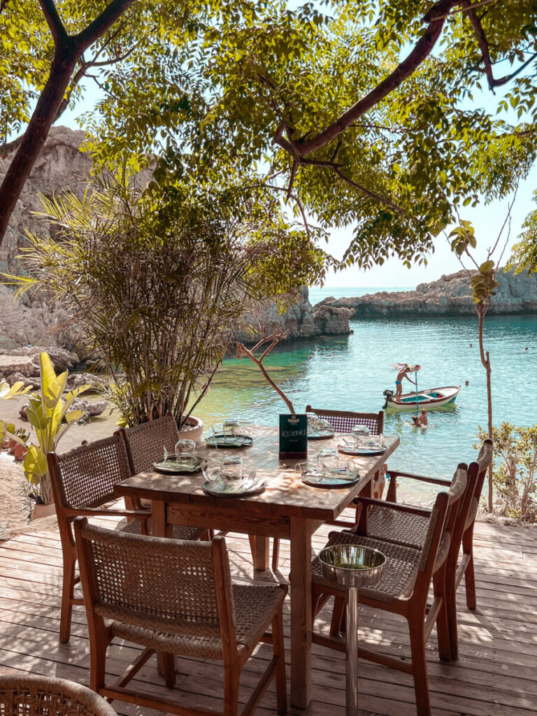 St. Paul Beach Restaurant Rhodes