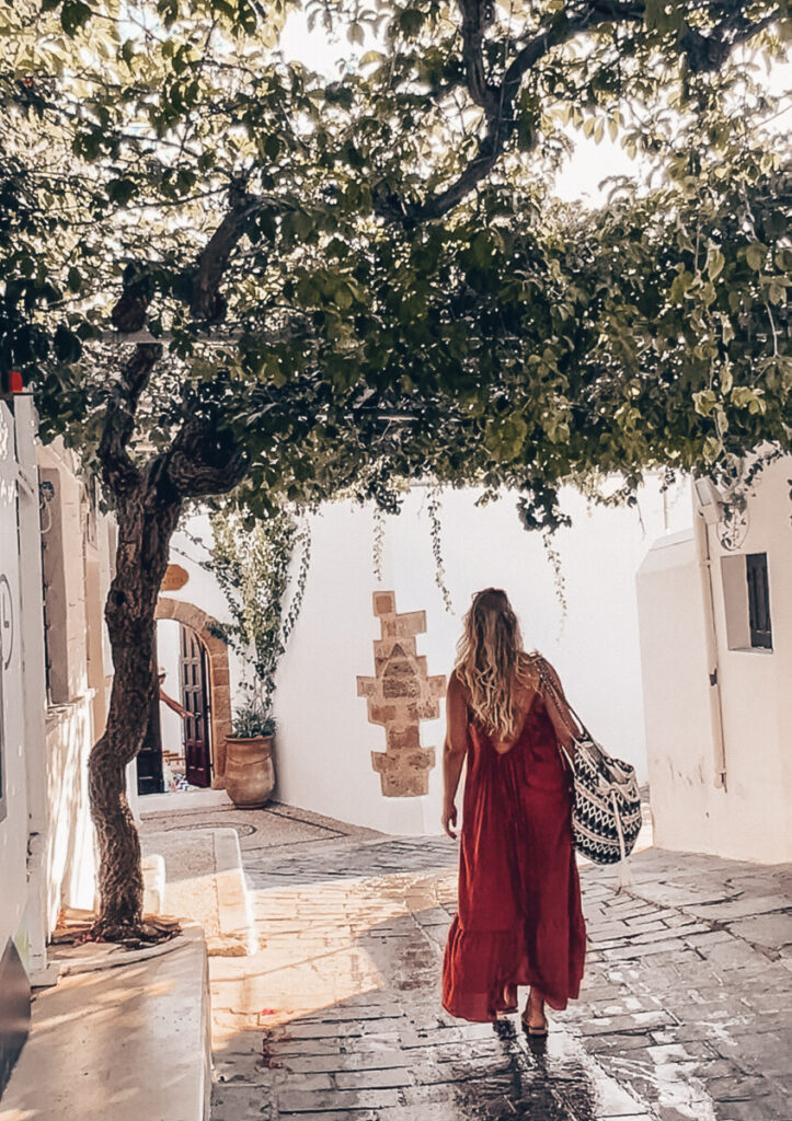 Lindos Altstadt