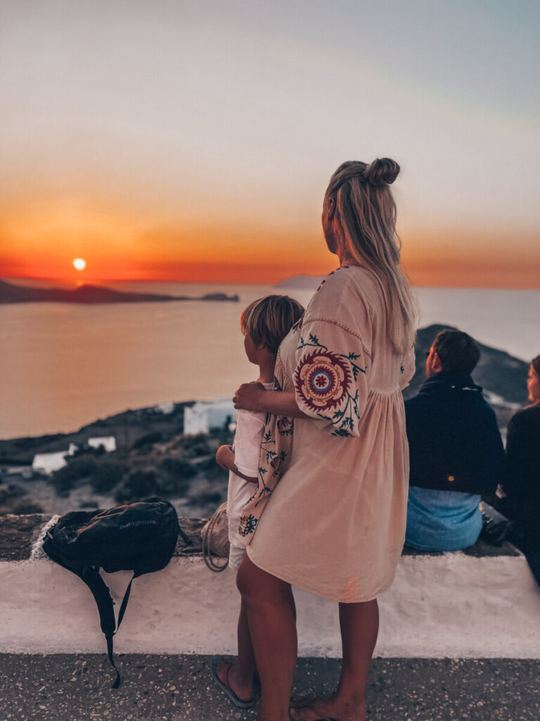 Milos Sonnenuntergang