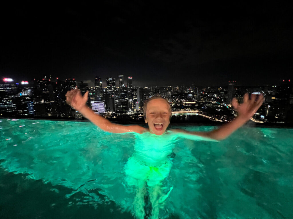 Marina Bay Sands Hotel Infinity Pool