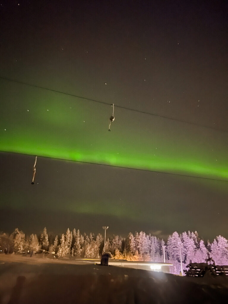 Finnland Nordlichter Aurora Borealis