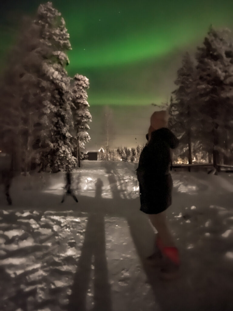 Finnland Nordlichter Aurora Borealis