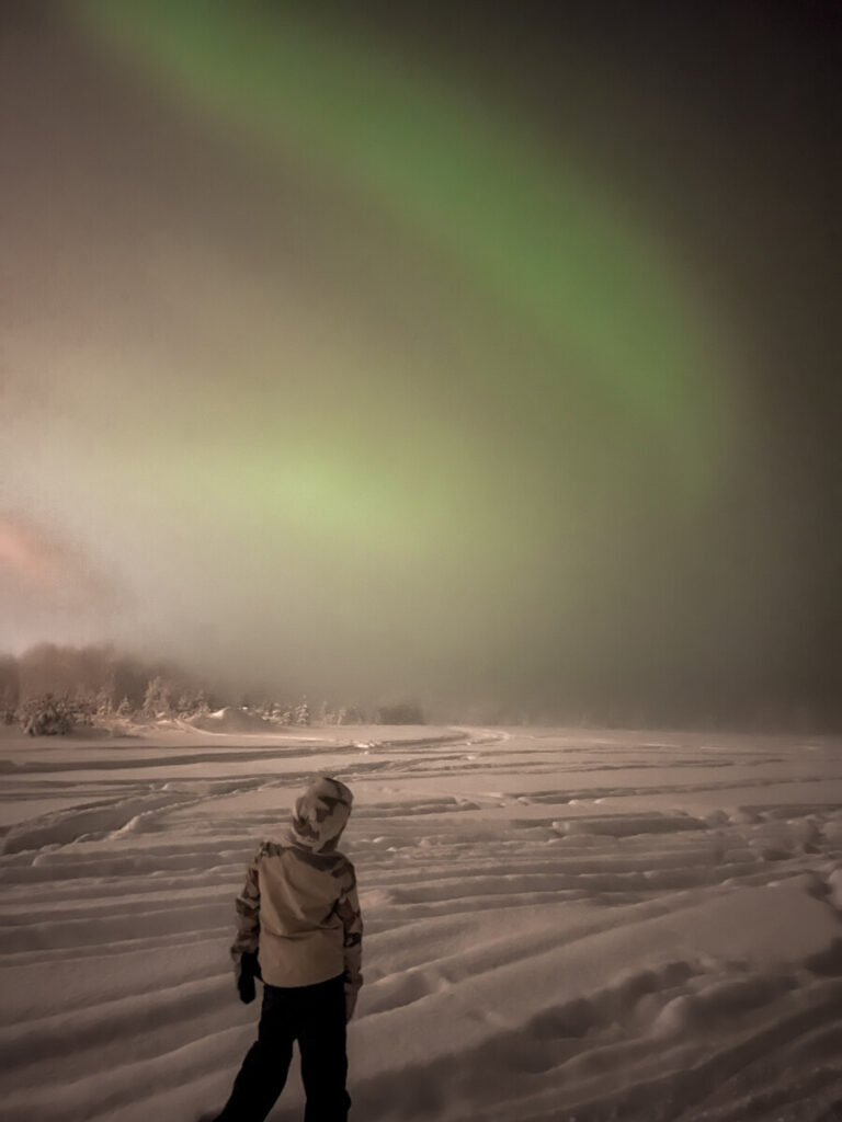 Finnland Nordlichter Aurora Borealis