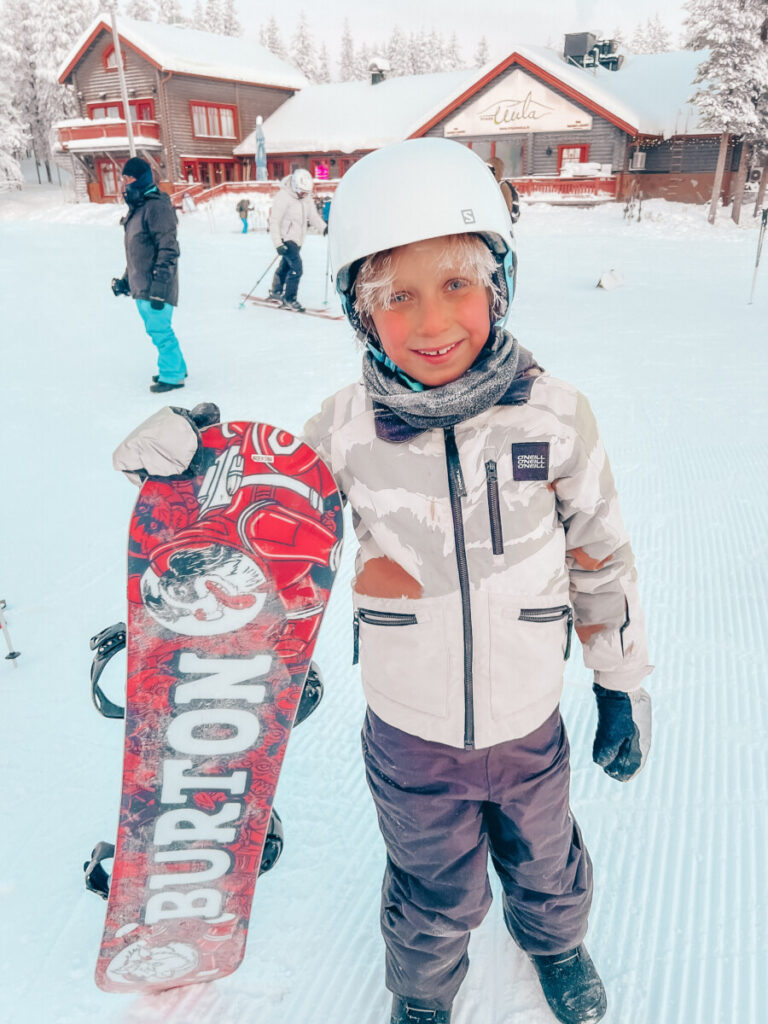 Finnland Wintersport Wilderness Skiing